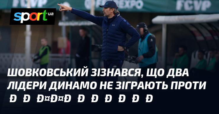 Шовковський повідомив, що двоє капітанів Динамо не вийдуть на поле в матчі з Гоффенгаймом.